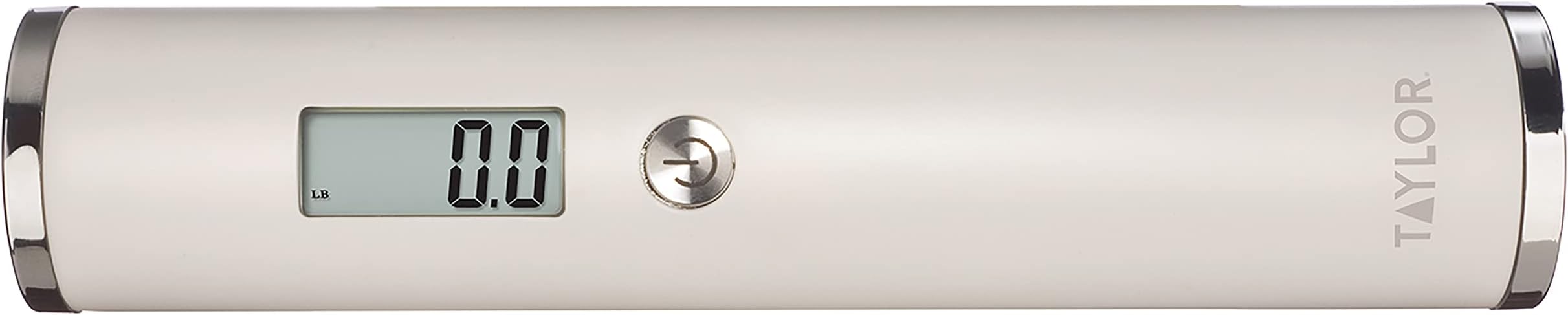 Taylor Precision Products Ultra Light Digital Luggage Scale, White, Universal