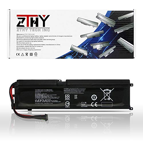 ZTHY RC30-0270 Laptop Battery for Razer Blade 15 Base 2018 2019 GTX 1660 Ti RZ09-0270 RZ09-02705E76 RZ09-02705E76-R3U1 RZ09-02705E75-R3U1 RZ09-0300 RZ09-03006 RZ09-03009 RZ09-03006E92 15.4V 65Wh