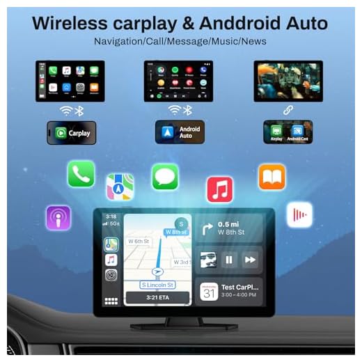 9-Inch Wireless Carplay Touch Screen