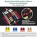 Deyooxi 12 Way 12V Blade Fuse Block,12 Circuit ATC/ATO Fuse Box Holder with LED Indicator Waterpoof Cover for 12V/24V Automotive Truck Boat Marine RV Van Vehicle (with 16 pcs Fuse)