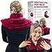 Heating Pad for Neck and Shoulders | Microwavable Moist Heat Aromatherapy Wrap Hot Compress for Arthritis, Muscle Pain, Anxiety and Stress Relief with Natural Lavender Scent by TheraCool