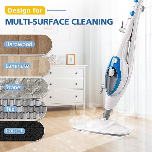 LINNIW 6 Pack Replacement Steam Mop Pads Compatible for PurSteam ThermaPro 10-in-1 - Thumbnail 6