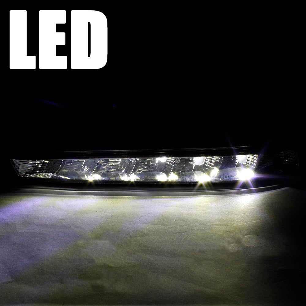 LED DRL Daytime Running Light Fit for Mercedes-Benz W221 S63 S65 AMG 2007 2008 2009 2010 2011 2012 2013 | Replace 2218201356 | Left Driver Side 1 Pc