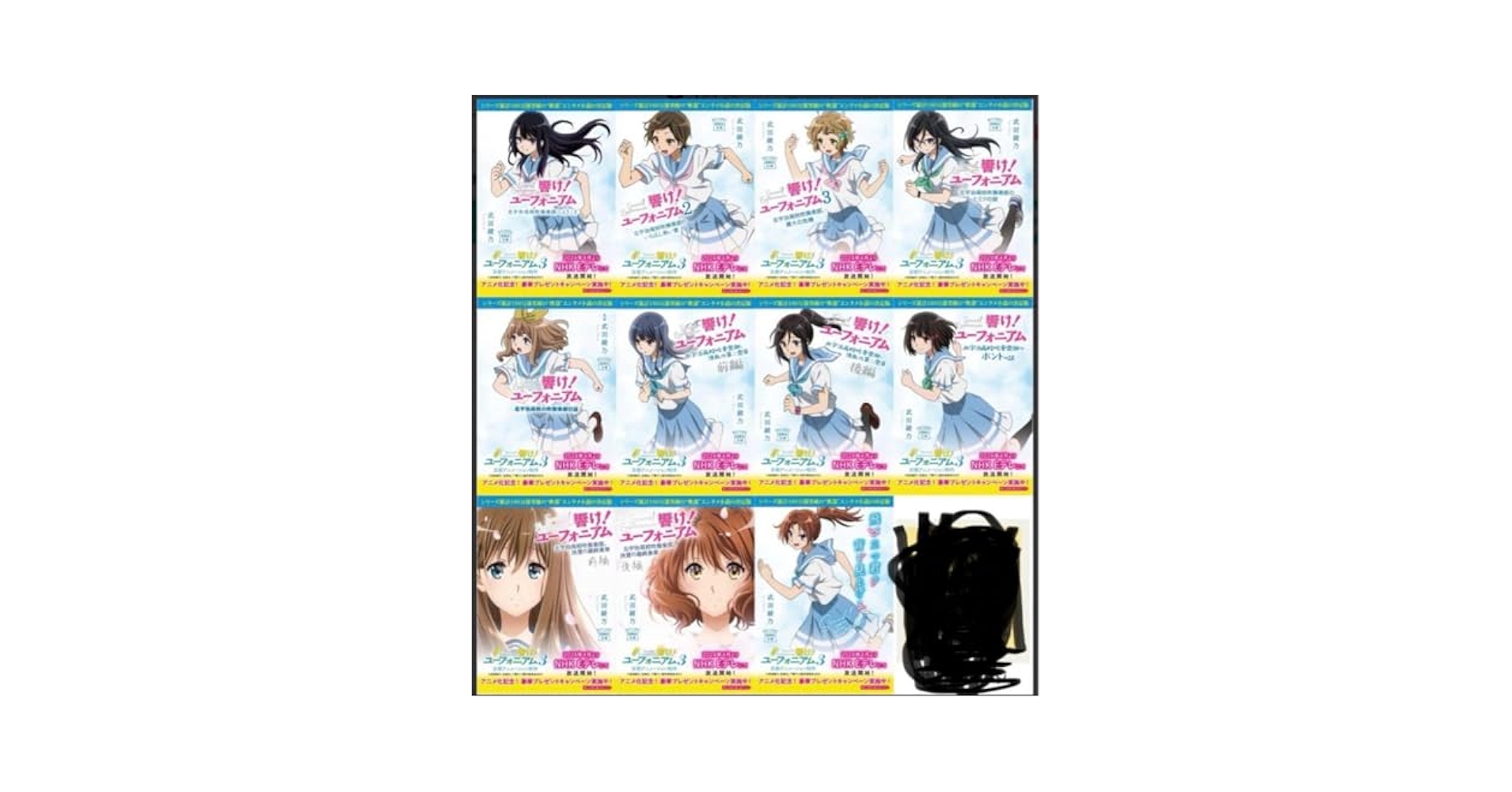 Amazon.co.jp: 響けユーフォニアム 原作 小説 セット 限定アニメ