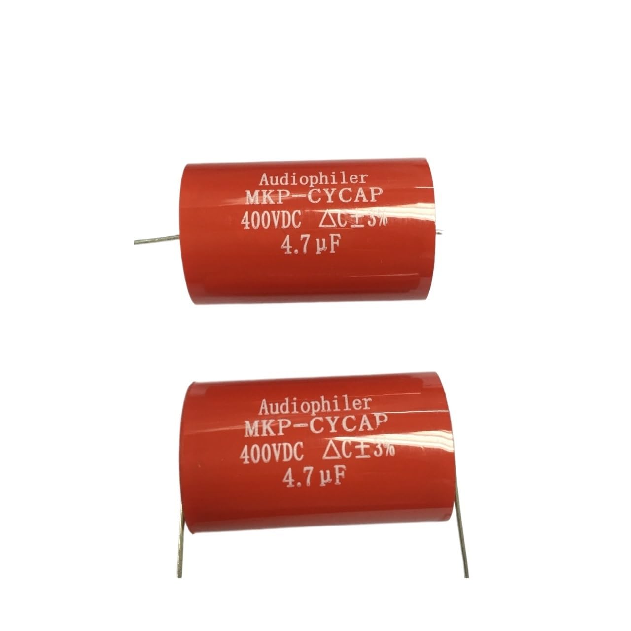 Condensateur axial 4.7uF 400V pour filtrage de tube et réparation audio