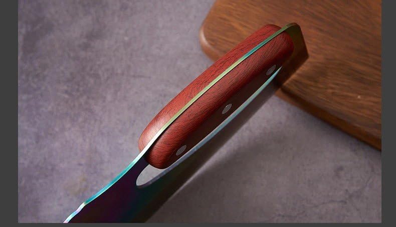 Image of Professional Butcher Knife Hand Forged Boning Knife with Sheath Viking Style, High Carbon Steel Japanese Chef Knife Chopping Knife for Kitchen (JapaneseKnife)