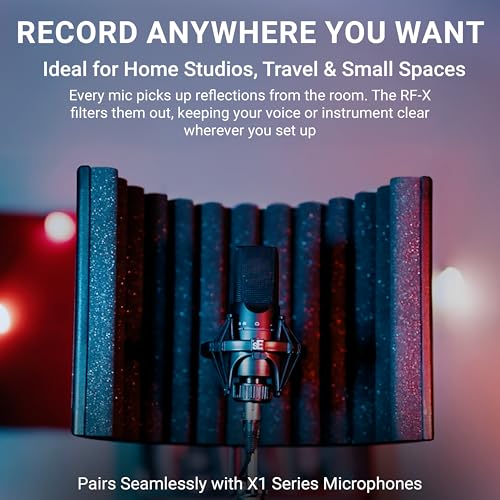 Panneau acoustique pour microphone sE Electronics RF-X écran de réflexion noir - 5