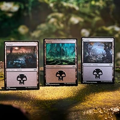 Magic: The Gathering 2025 Land Station (400 Basic Land Cards)