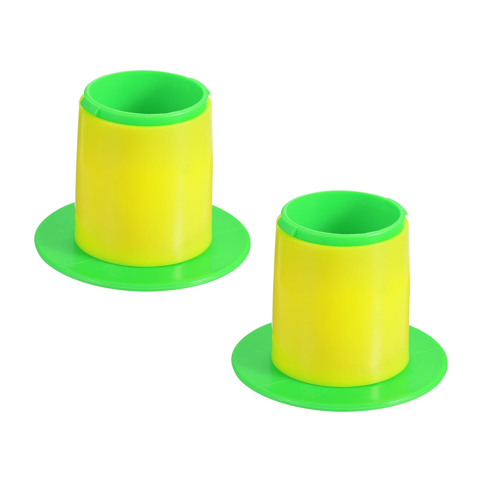 PATIKIL 3 Inch Poignée À Film Rétractable, 2Pcs Distributeur De Film Étirable Distributeur De Film Plastique Main Pour 50mm Core Emballage Meubles Déménagement Emballage, Vert