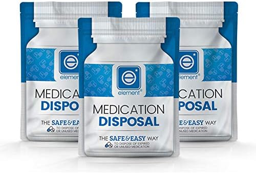 Element MDS Ready-Packs (Medication Disposal System) 3-Pack