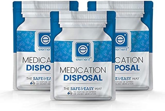 Element MDS Ready-Packs (Medication Disposal System) 3-Pack