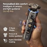 Philips Shaver i9000 Prestige Ultra, Wet & Dry Electric Shaver, Dark Slate, Skin IQ Pro Technology, Triple Lift & Cut System, 360 Rotating NanoTech Precision Blades, 5 Shaving Modes, Model XP9402/11 - 6
