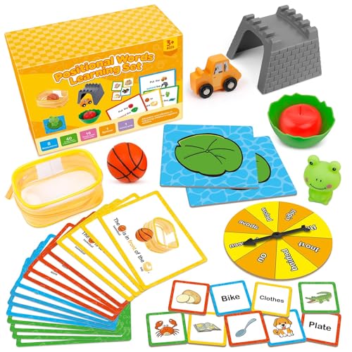 Broytain Positional Words Learning Set para Niños 4+ miniatura 1