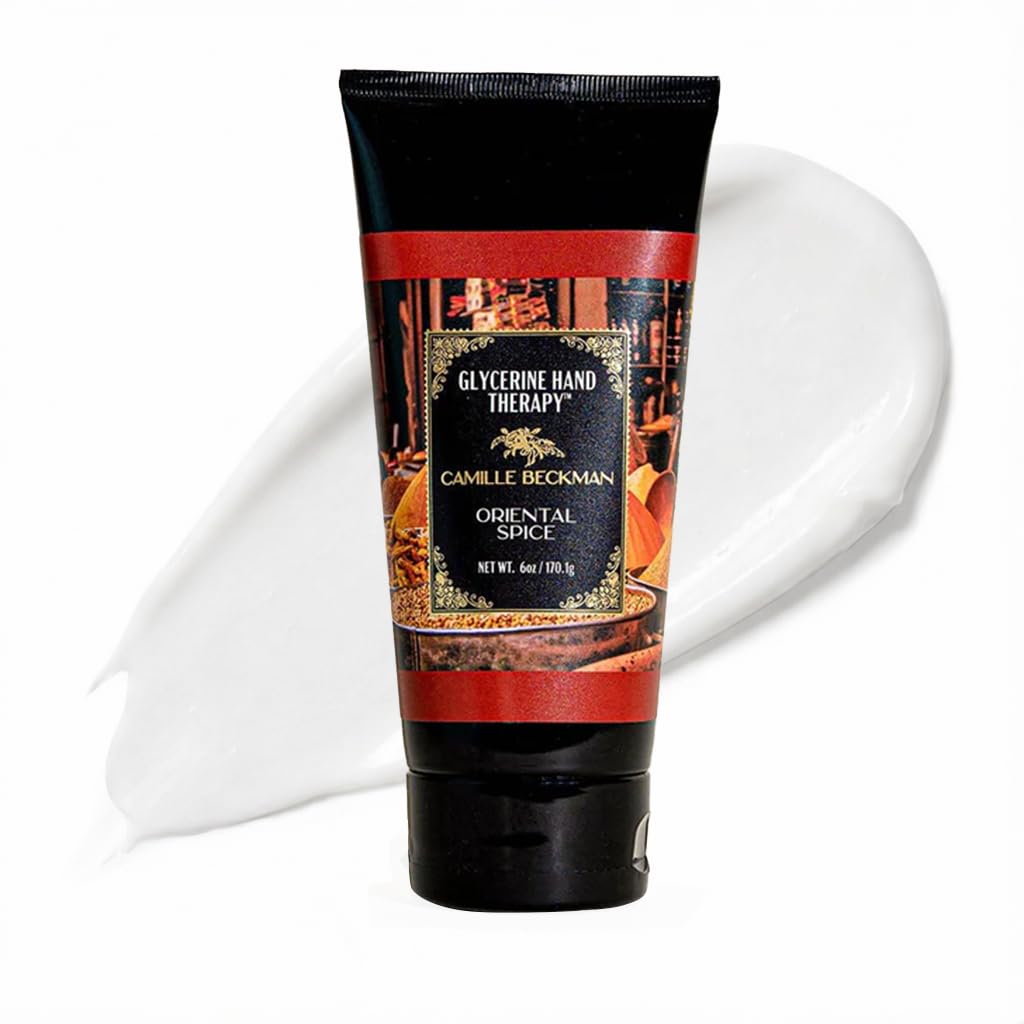 Camille Beckman Glycerine Hand Therapy Cream, Oriental Spice, 6 Ounce