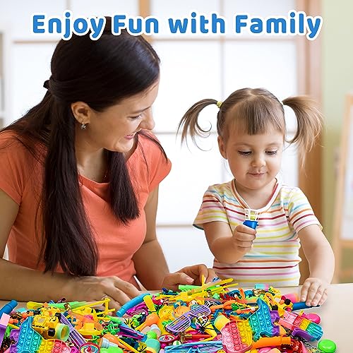 (240 Pcs) Party Favors Sensory Fidget Toys Pack, School Classroom Rewards Goodie Bag Party Favors for Kids 4-8 8-12, Pinata Filler Carnival Prizes Stocking Stuffers for Holiday Birthday Christmas Gift
