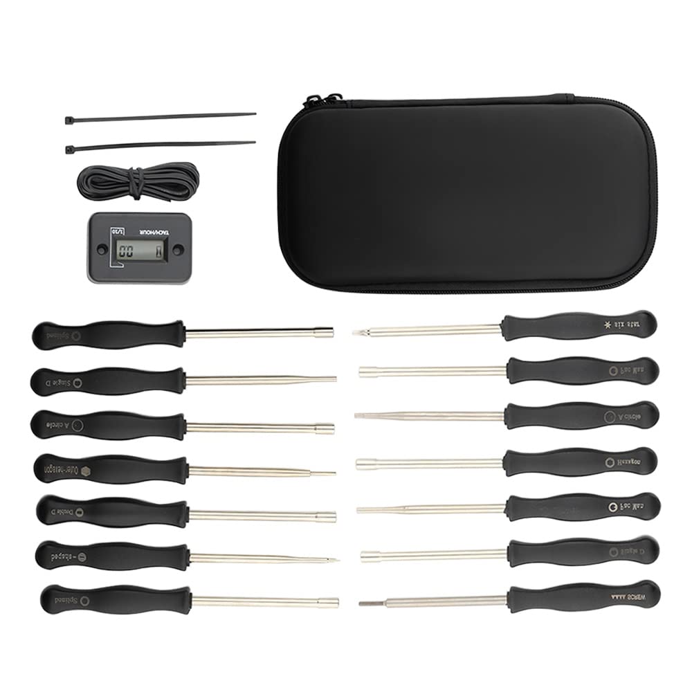 savior Lote de 14 herramientas de ajuste de carburador + ...