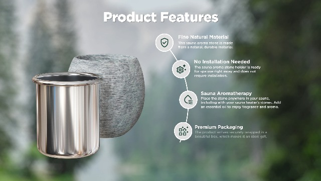 Amazon.com : Northwood Sauna - Sauna Aromatherapy Stone Cup