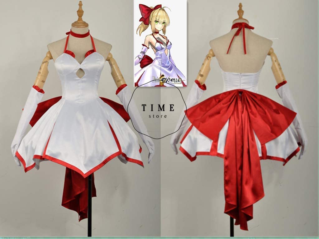 FGO ネロドレス コスプレ衣装 豪華 美品　4/11値下げ Amazon.co.jp: Fate/Grand Order FGO ネロ コスプレ衣装 cosplay
