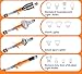 5-24 ft Telescopic Light Bulb Changer for High Ceilings // Light Bulb Remover Tool High Ceilings Kit with Suction Cups, Basket and Microfiber Cloth // 30ft High Reach Light Bulb Changer with Pole