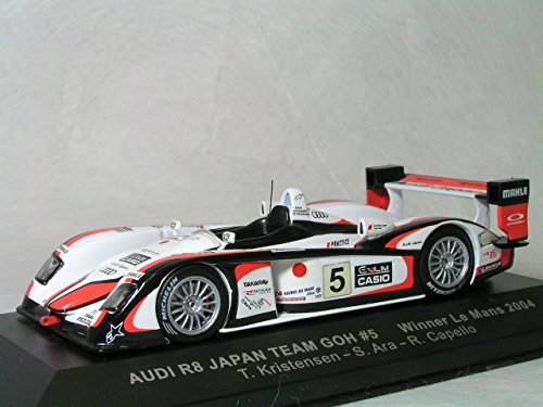 Amazon | 1/43 アウディ 〓 R8 / '04 ルマン優勝車 Team GOH 〓 Audi