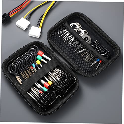 Dégoupillage de connecteurs électriques sans casser les cosses : kit de 76 extracteurs