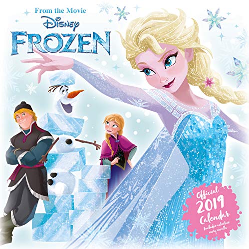 Disney Frozen Official 2019 Calendar - Square Wall Calendar Format Disney Frozen Official 2019 Calendar - Square Wall Calendar Format