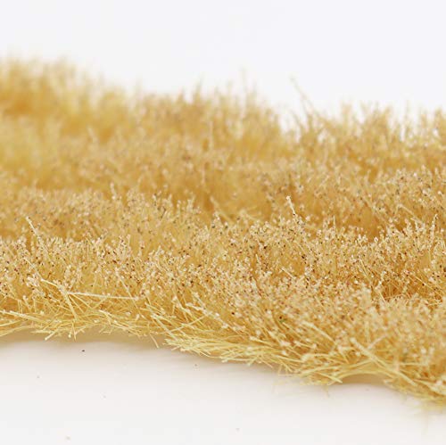 2 Boxes Static Rice Field Grass Model Rice Field Scene Railway Artificial Grass Miniature War Gaming Terrain Diy Model Railroad Scenery War Gaming Scenery (Rice Field) #TOP2