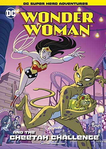 Book cover for Wonder Woman and the Cheetah Challenge