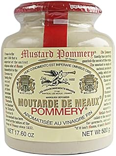 Pommery French Wholegrain Mustard, Pommery Meaux Mustard - 500g