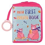 Baby Photo Album for Baby Photo Book for Baby First Birthday Gift New Baby Gift Baby Shower Gifts for New Parents Must Have for Baby Girl Photo Album