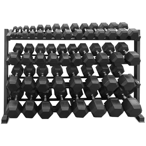 Image of 550 lbs 1200lbs 2100 lbs Dumbbells Weight Set, Hex Dumbbell Sets, Gyms Weights Dumbbells Sets, Weight Set for Home Gym, Strength Training, Fitness Center Equipment