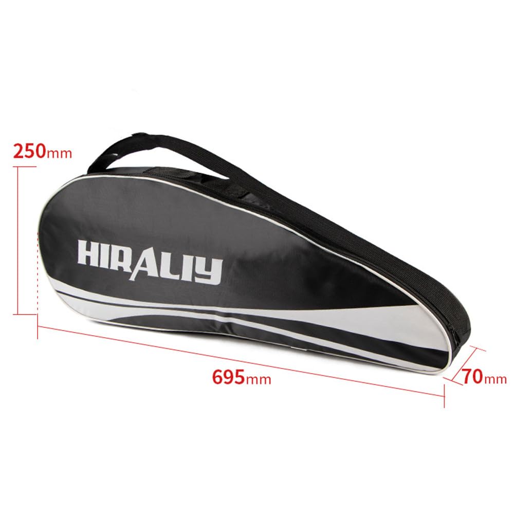 Bolsa de bádminton impermeable 4 raquetas mochila deportiva bandolera