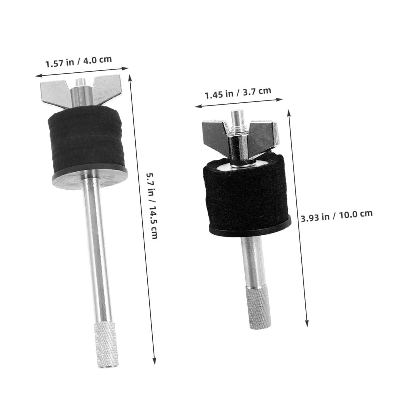 LIFKOME 2Pcs Cymbal Stacker Arm Set Durable Alloy Attachment for Straight Cymbals Elevate Your Drum Hardware with Easy Stacking Practical Setup for Percussion Instruments