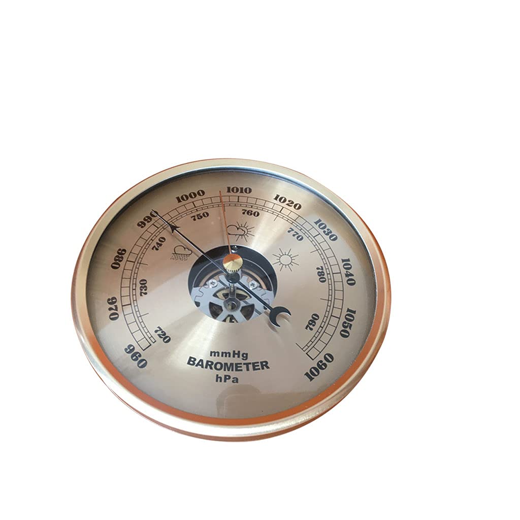 Barómetro Aneroide de Precisión Para Estación Meteorológica, Interior y Pared - Control de Presión de Aire
