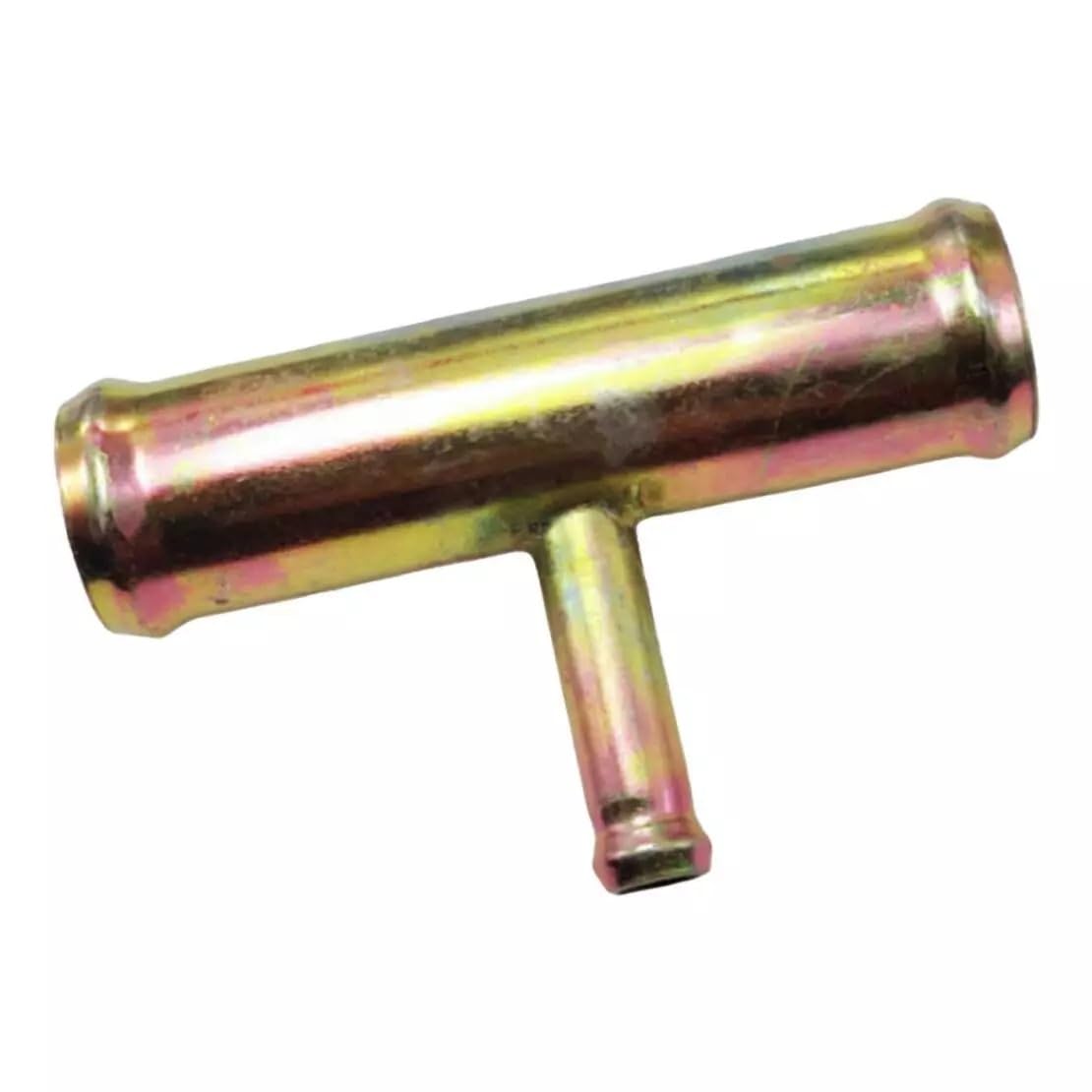 Automotive Parts Iron 3/4x3/4x5/16 Tee Heater Hose Fitting Pipe Connector Reducer