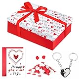.🎉【Taille idéale】: Les dimensions extérieures de notre coffret cadeau pliable sont de 25 cm x 18 cm x 8,5 cm, et les dimensions intérieures sont de 24 x 17 cm x 8 cm, ce qui est la taille parfaite pour la plupart des cadeaux de petite et moyenne taille.