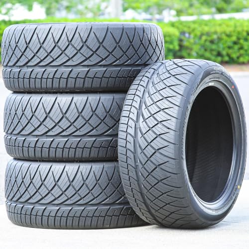 Set of 4 (FOUR) Landspider City Sport Truck/SUV All-Season Performance Radial Tires-255/55R18 255/55/18 255/55-18 109V Load Range XL 4-Ply BSW Black Side Wall UTQG 240AA