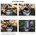 Boundless Voyage Estufa de Alcohol Titanium Spirit Camping Mini Spirit Cooker Quemador de Alcohol para Picnic Mochilero Senderismo Imagen de Boundless Voyage Estufa de Alcohol Titanium Spirit Camping Mini Spirit Cooker Quemador de Alcohol para Picnic Mochilero Senderismo