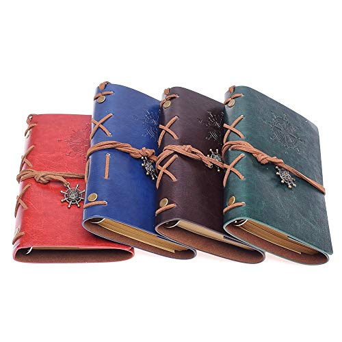 Carnet de notes vintage cuir marron format L résistant pour ne plus perdre vos idées de génie - 3
