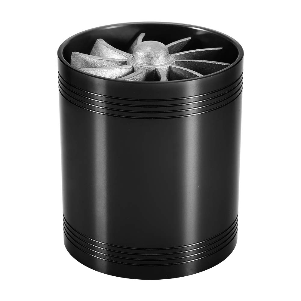 Turbonator Double Ventilateur Turbine D'admission D'air De Voiture Turbine à Double Ventilateur Super Chargeur économiseur De - Auto