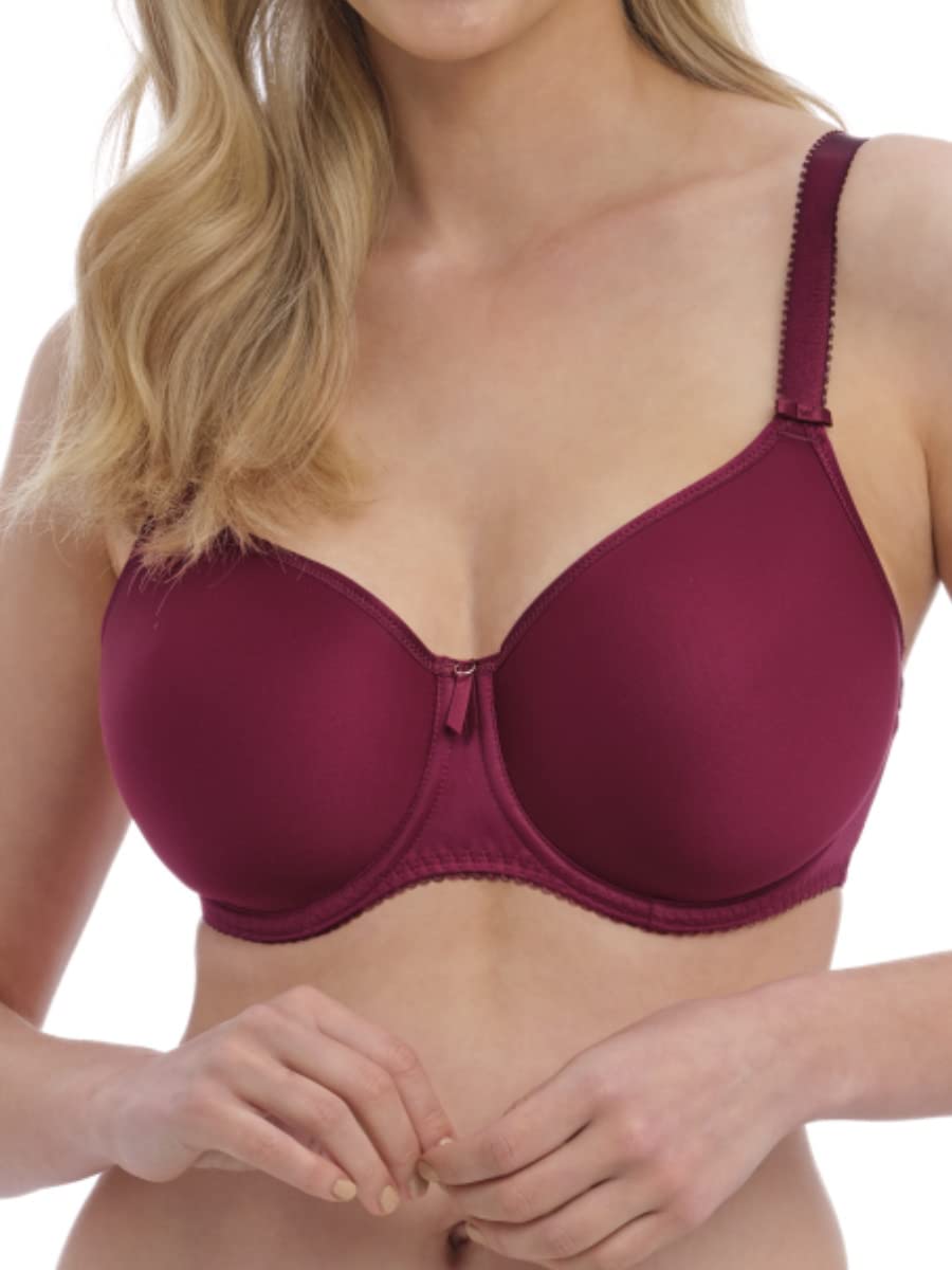 Rebecca Essentials Moulded Spacer Bra Berry Purple 40F