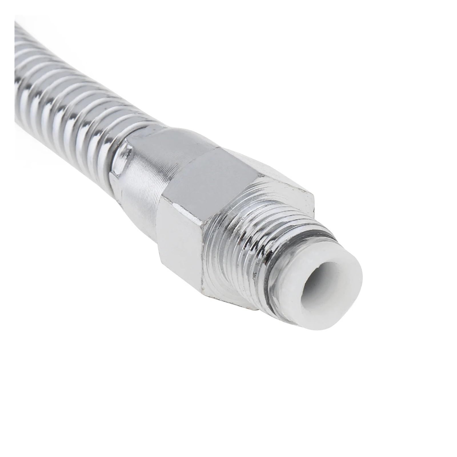Tubo de refrigeración flexible de metal, Manguera metálica flexible de 1/2, 3/8 y 1/4 pulgadas, 400-700 mm, for refrigeración por agua y aceite, con boquilla de cabeza redonda for máquina CNC, fresado