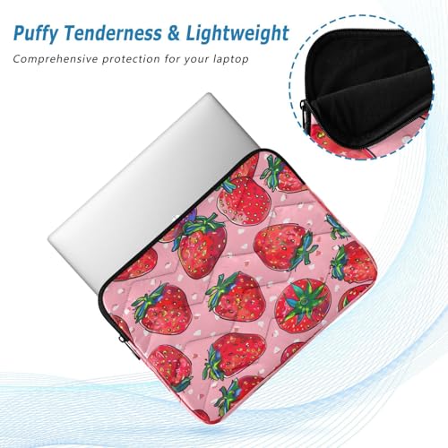 Funda para portátil 13-14 pulgadas impermeable color rosa fresa miniatura 5