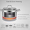 Duxtop Professional Stainless Steel Cookware Induction Ready Impact-bonded Technology (4.2Qt Stockpot) #1