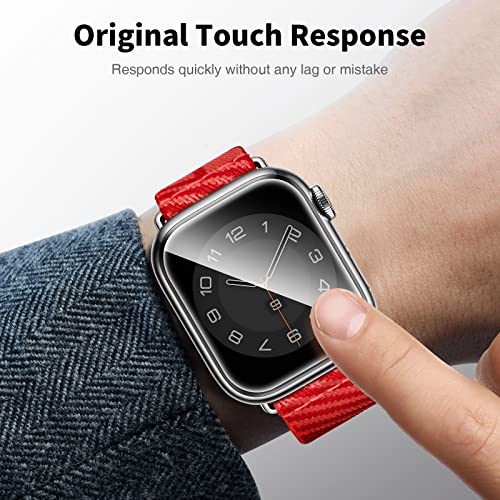 Image of LK 6 Pack for Apple Watch Screen Protector 45mm Series 9 8 7 [New Version] Anti-Scratch, Self-Healing Soft TPU Screen Protector for Apple Watch 45mm, Bubble Free, HD Transparent, Touch Sensitive