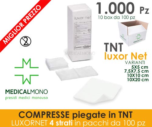 1.000 Compresse LUXOR TNT SECUSORB in TNT 4 strati (10x20)