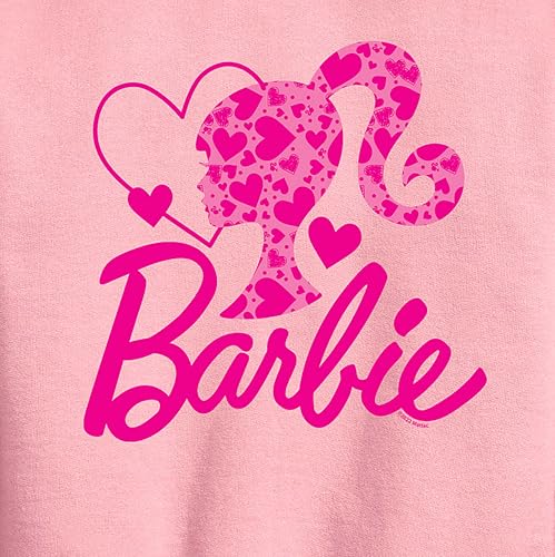 Barbie - Logo Hearts - Toddler And Youth Crewneck Fleece Sweatshirt2