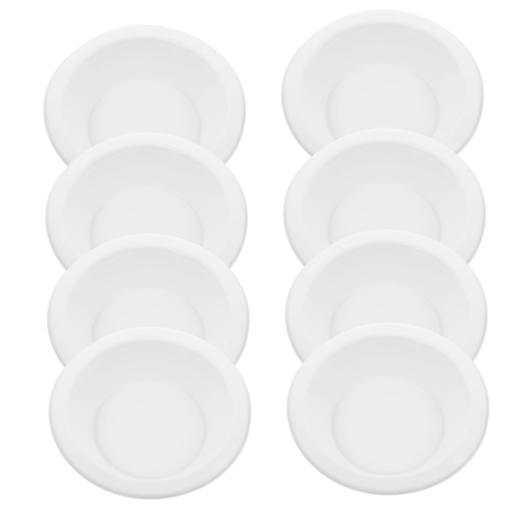 BELLIFFY Convenient Pet Bowls Set 20pcs Disposable Cat Food Holders Pet Accessories