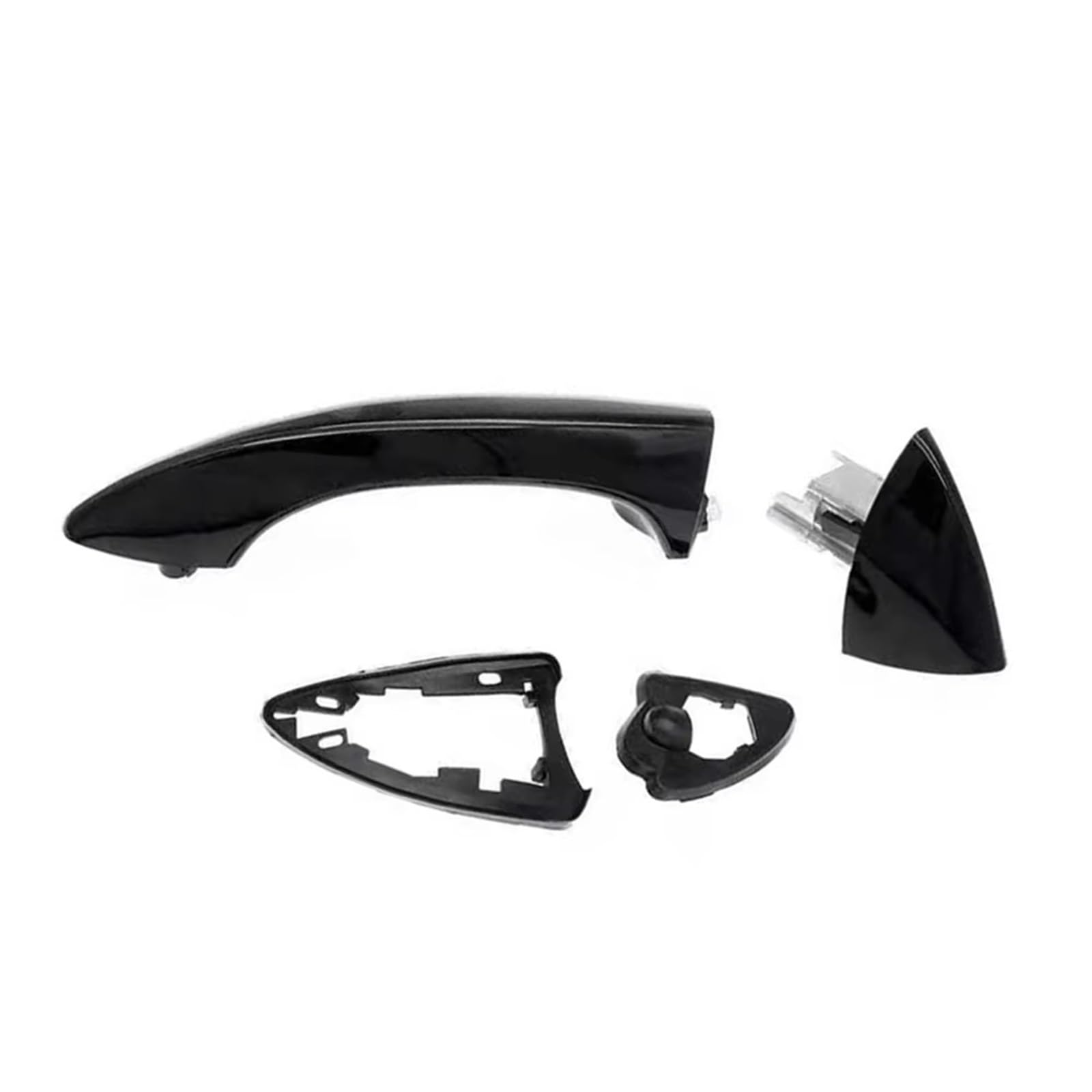 AcarKing Car Exterior Door Handles Compatible with for X5 E53 2000-2006 Car Exterior Door Handle Front Rear Left Or Right OEM: 51218243618 51218243617