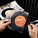 Facmogu 100PCS 7 Inch LP Inner Sleeve, Round Bottom Vinyl Record Sleeves for 45 RPM Records Collections, Anti-Static U shaped Interior Disc Cover Clear Vinyl Covers for Protect LP Album from Scratches